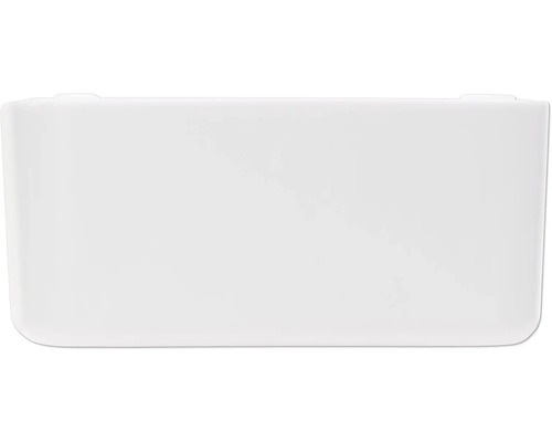 Rechthoekige witte keramische spoelbak