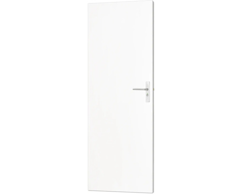 Binnendeur opdek UV wit gelakt RAL 9010 links 88x201,5 cm