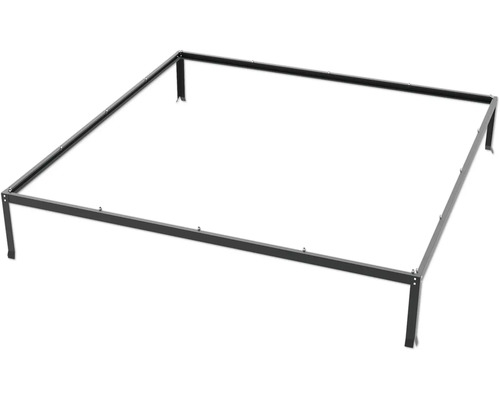 Metalen frameconstructie voor een tuinproduct