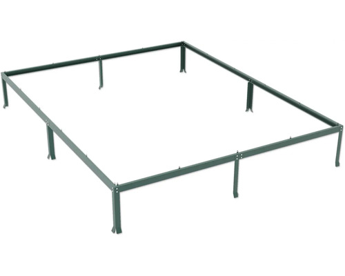 Metalen frame voor tuinhuis