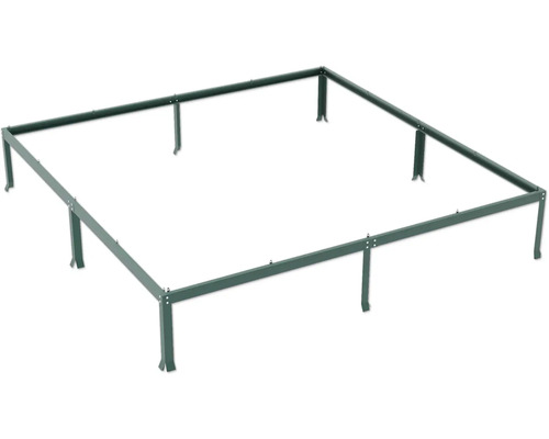 Metalen frame voor een overkapping