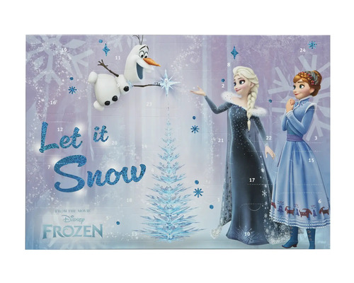 Adventskalender met figuren uit de film Frozen