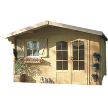 SOLID Blokhut Chamonix vuren 388x328 cm