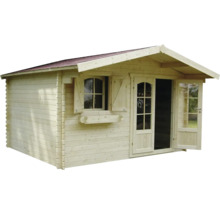 SOLID Blokhut Chamonix vuren 388x328 cm