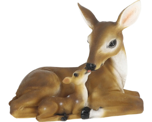 ESSCHERT'S GARDEN Decoratiefiguur Ree met jong 23x28x16 cm