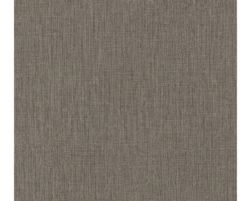A.S. CRÉATION Vliesbehang 379527 Daniel Hechter effen bruin Textielbehang met fijne weefselstructuur