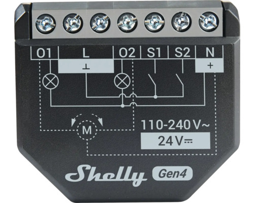 Shelly Gen4 schakelschema