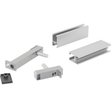 Aluminium profielen en verbindingsstukken voor opbouwrolluiken