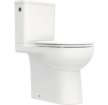 Witte staande toiletpot met reservoir