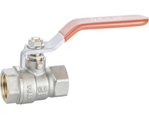 Messing kogelkraan met hendel