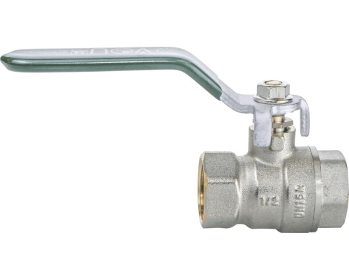 Metalen kogelkraan met hendel