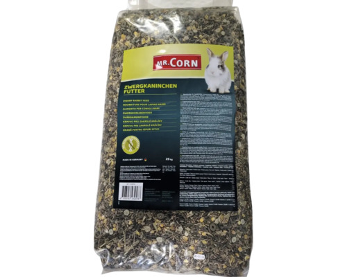 Mr. Corn dwergkonijnenvoer, 25 kilogram