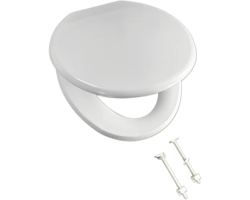 Toiletbril met bevestigingsmateriaal