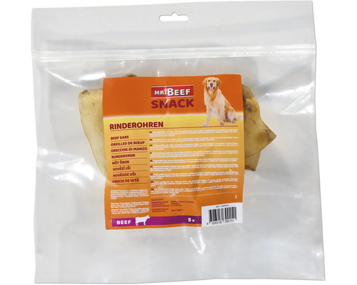 Mr Beef Snack runderoren in verpakking