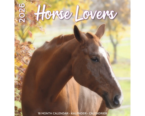 Paardenliefhebbers kalender voor het jaar 2026