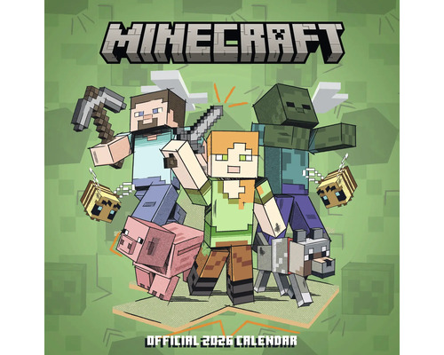Minecraft kalender 2026