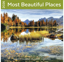 Most Beautiful Places Kalender voor 2026 met landschapsmotieven
