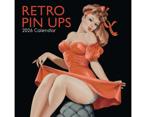 Retro Pin Ups kalender voor 2026
