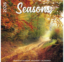 Seasons Kalender 2026 met herfstlandschap