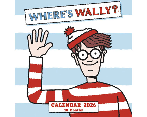 Waar is Wally kalender 2026 met 18 maanden