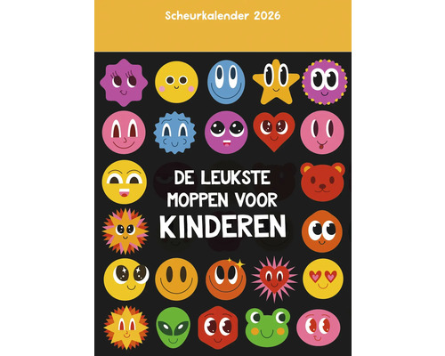 Scheurkalender 2026 met grappen voor kinderen