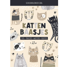 Scheurkalender 2026 met kattenmotieven