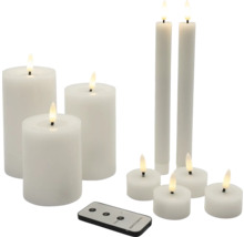 LED kaarsenset met afstandsbediening