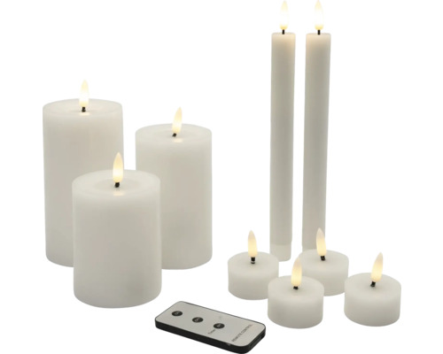 LED kaarsenset met afstandsbediening
