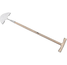 Schoffel met houten steel en T-greep