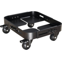 Metalen rolplank met vier wielen