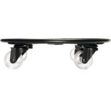 Plantenroller met transparante wielen