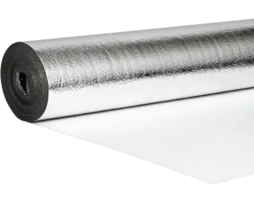 Rol zilverkleurige isolatiefolie