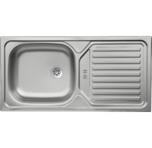 Roestvrijstalen spoelbak met afdruiprek