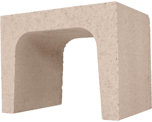 EXCLUTON U-element Taupe 40 x 40 x 50 cm Straatsteen boog van steen
