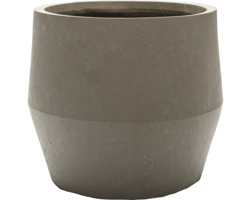Cementen bloempot