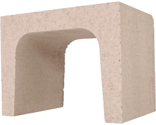 EXCLUTON U-element Taupe 30 x 30 x 40 cm Boogsteen voor tuinbouw