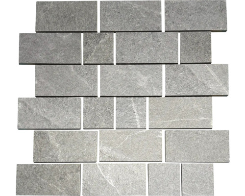 Mozaïektegel van natuursteen in rechthoekige vorm