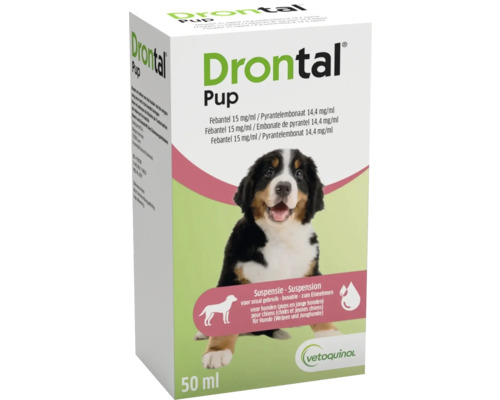 Drontal Pup Suspensie 50 ml voor honden
