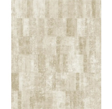 Behang met geometrisch blokpatroon