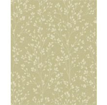 Behang met bladerpatroon