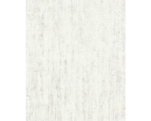 Behang met houten structuur in wit