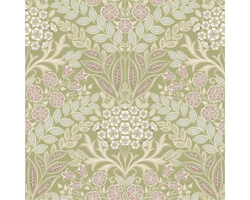 Behang met bloemmotief