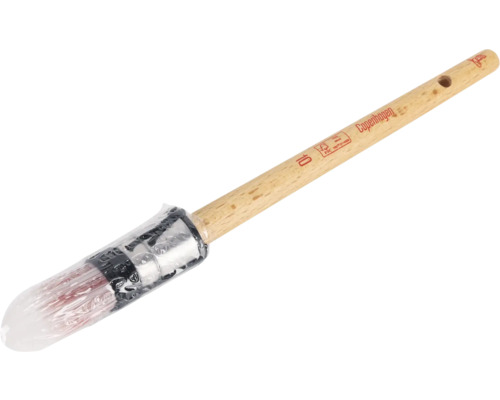 Ronde kwast met houten handvat, grootte 10