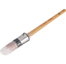 Ronde radiatorborstel met houten steel