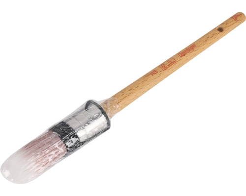 Ronde radiatorborstel met houten steel