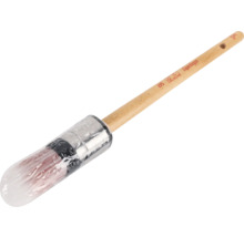 Ronde kwast met houten handvat