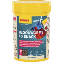 Sera Bloodworms FD Snack, gevriesdroogde rode muggenlarven voor vissen