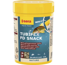 Sera Tubifex FD Snack, gevriesdroogd visvoer in een pot