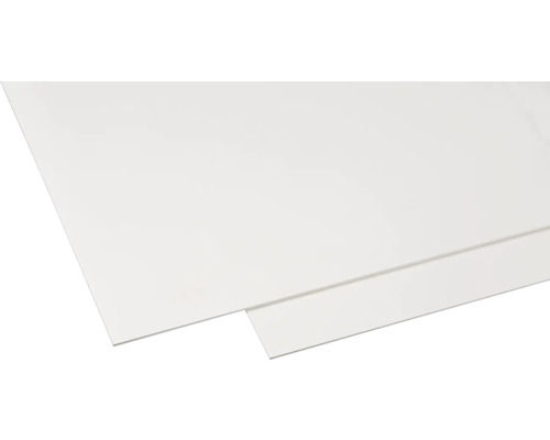 GUTTAGLISS® Hobbycolor kunststof plaat wit 1250x500x3 mm