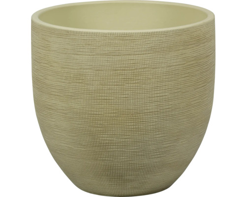 PASSION FOR POTTERY Bloempot Le Havre Aardewerk crème Ø 39 cm H 35 cm Bloempot met structuur